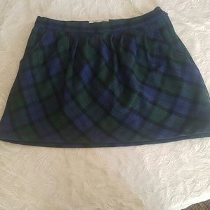 Old Navy plaid skirt
